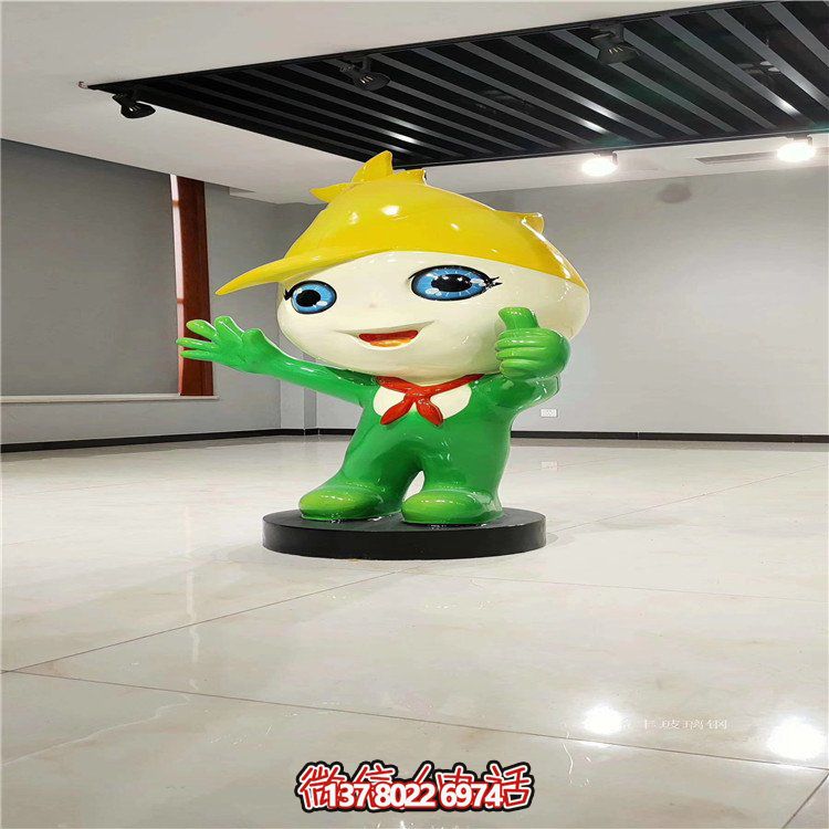 精致典雅的玻璃鋼雕塑公仔，營造浪漫優(yōu)雅的商場(chǎng)戶外景觀
