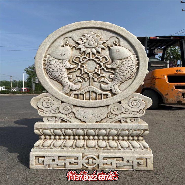 經(jīng)典韻味，精致宮廷漢白玉園林別墅裝飾擺件