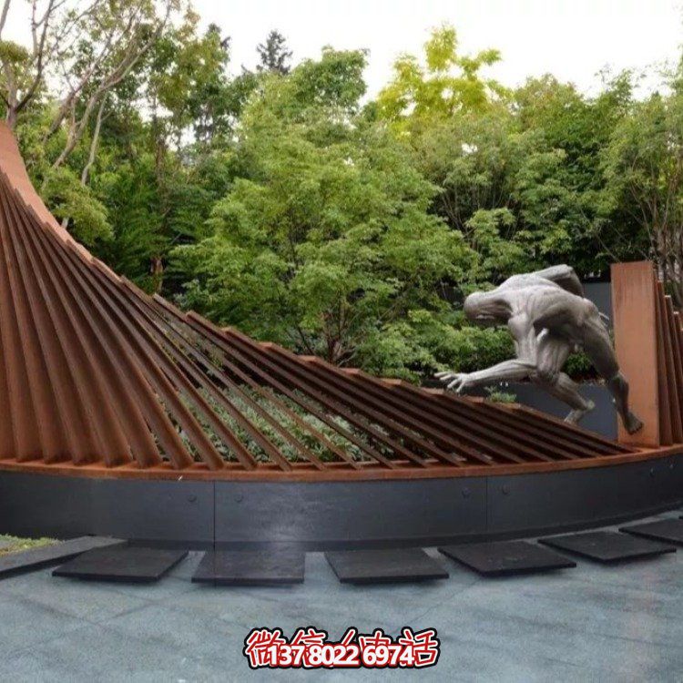 不銹鋼景觀雕塑，創意裝點公園戶外園林