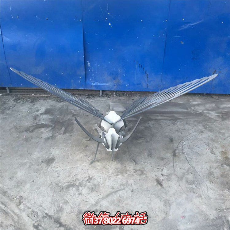 不銹鋼蝴蝶雕塑，點綴你的園林戶外空間